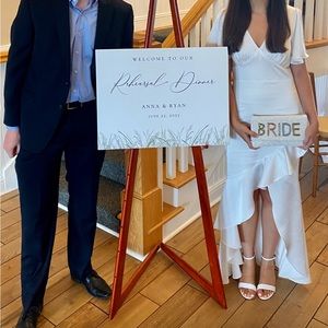 Lulus Silk White Dress